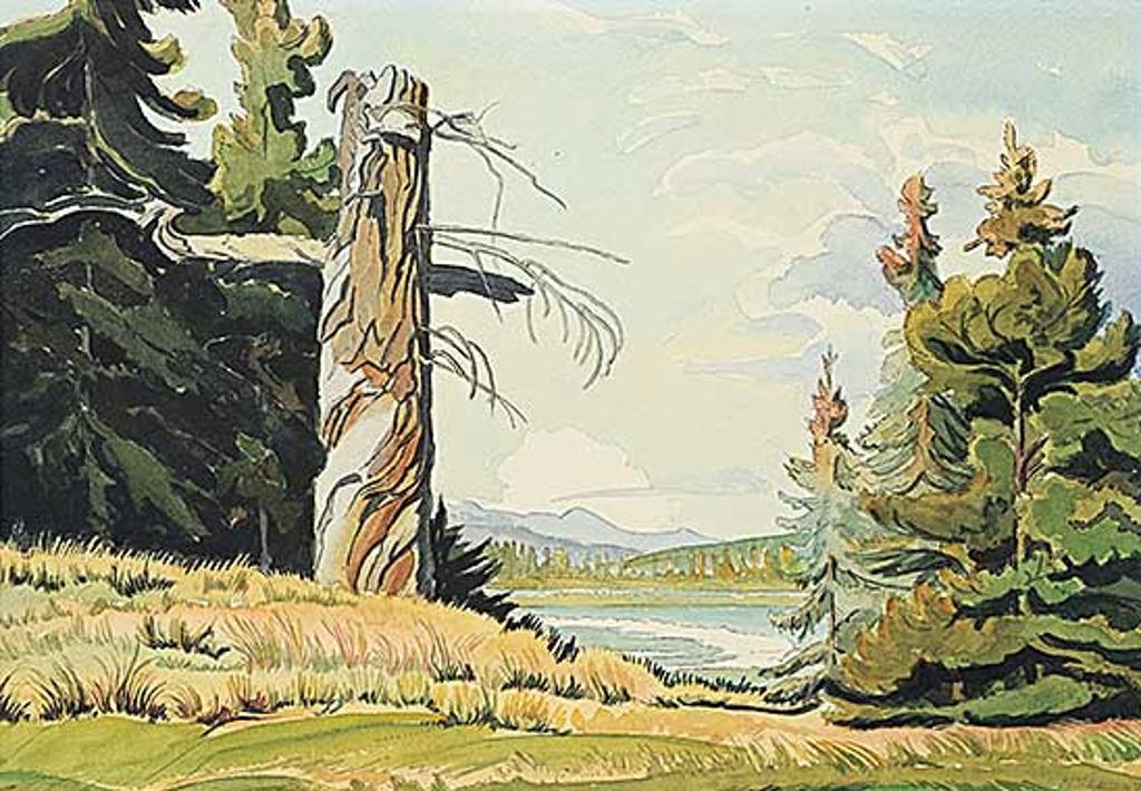 Margaret Dorothy Shelton (1915-1984) - Untitled - View of the Lake
