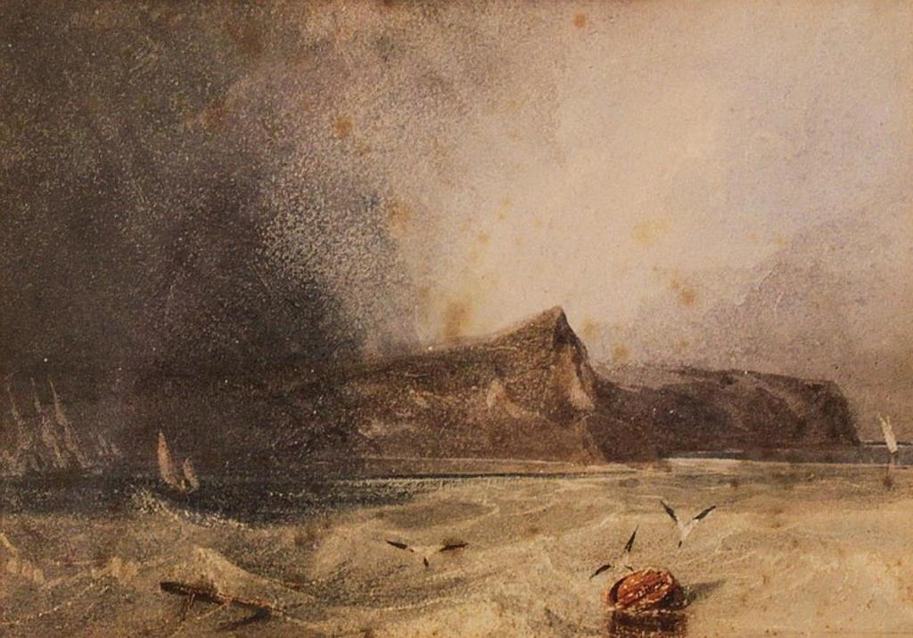 George Chambers (1830-1900) - Coast Scene