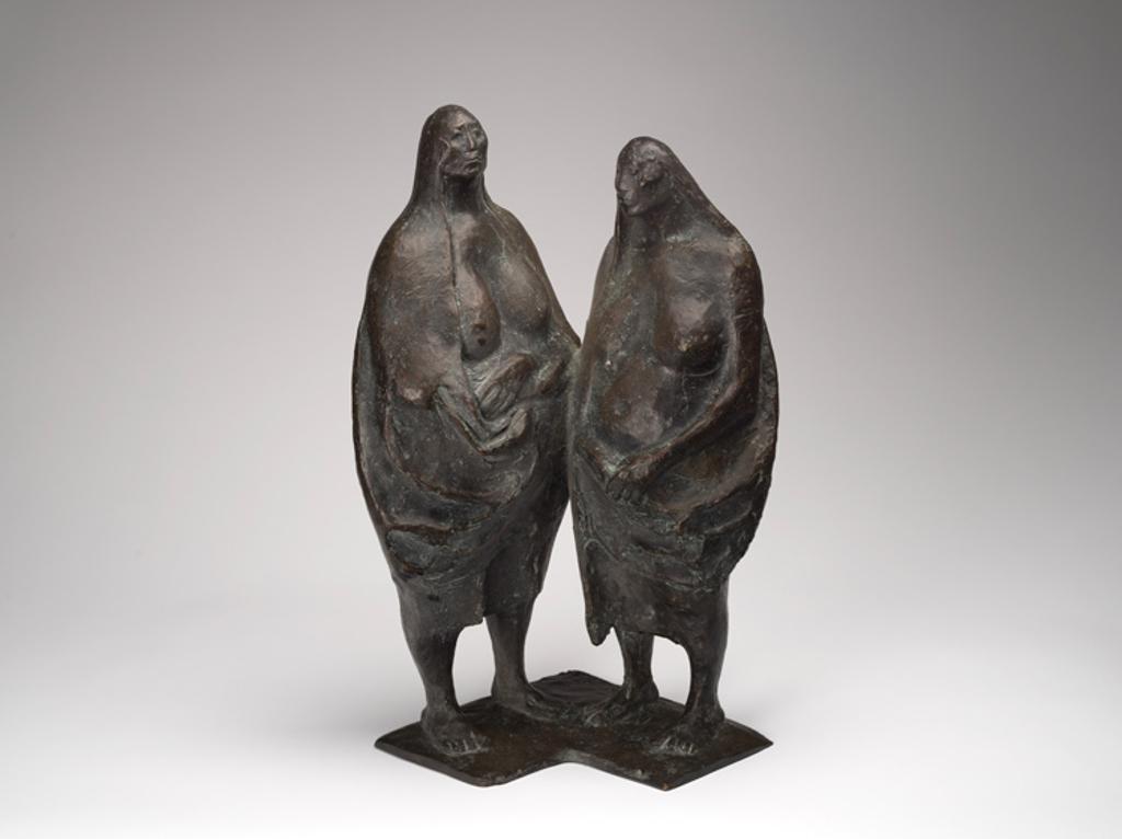 Francisco Zúñiga (1912-1998) - Dos mujeres de pie (Two Standing Women)