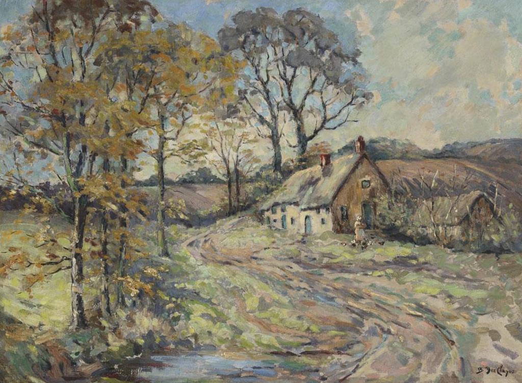 Berthe Des Clayes (1877-1968) - A Cornish Lane