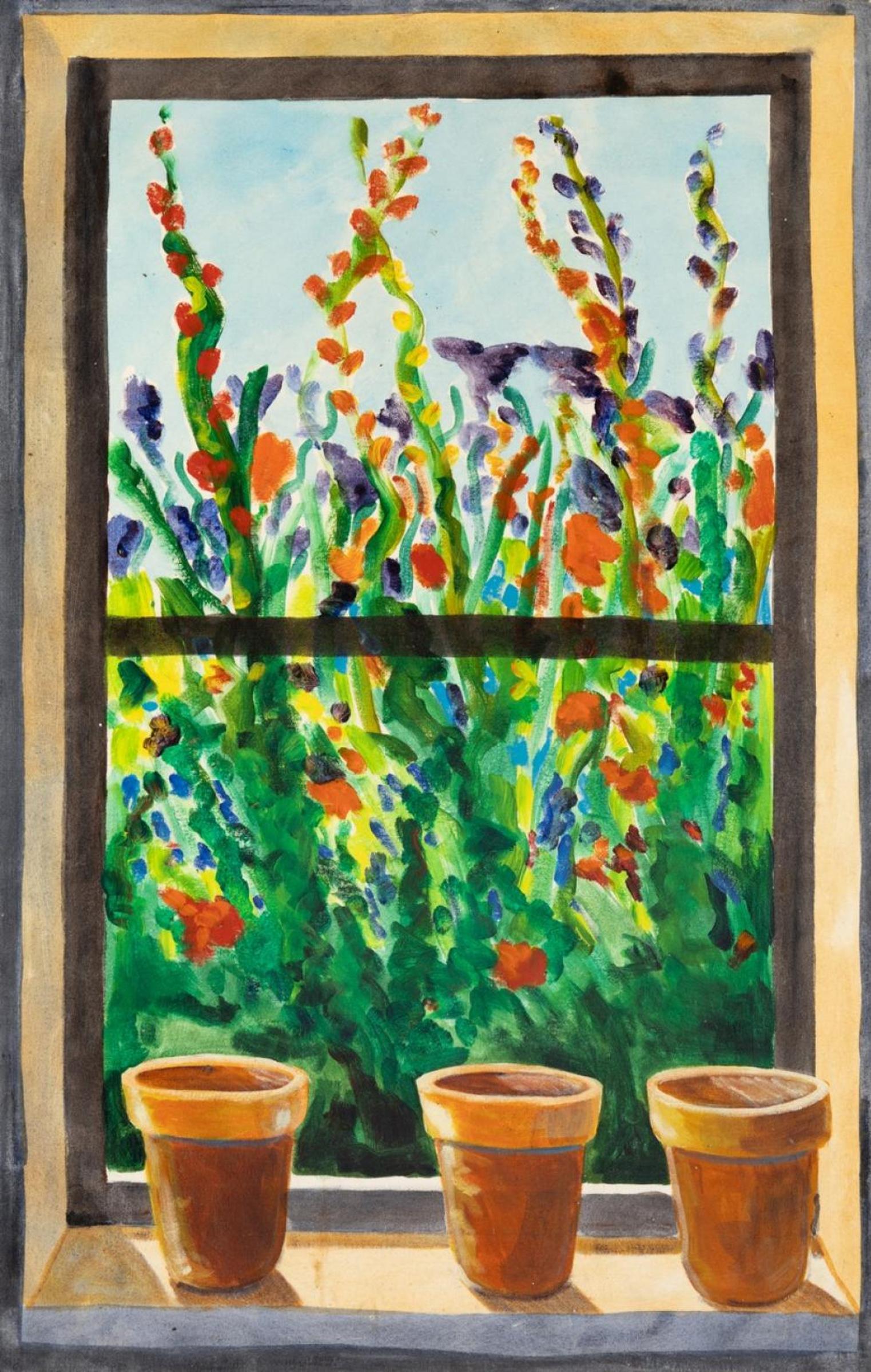 Ross Ellsworth Penhall (1959) - Untitled - Flower Pots