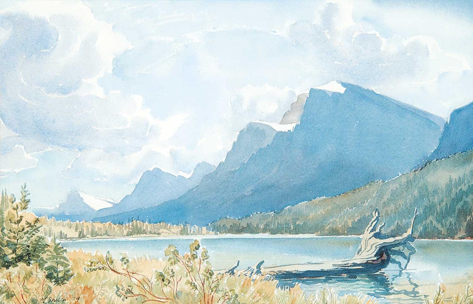 Margaret Dorothy Shelton (1915-1984) - Mt. Patterson - Waterfowl Lake