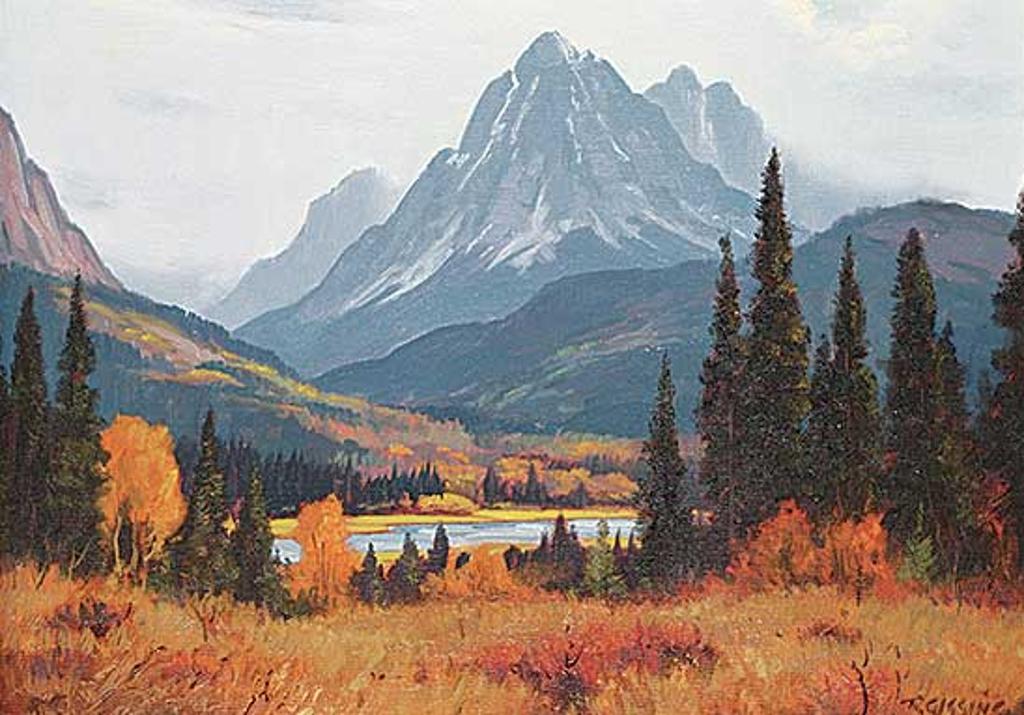 Roland Gissing (1895-1967) - Autumn in the Selkirks