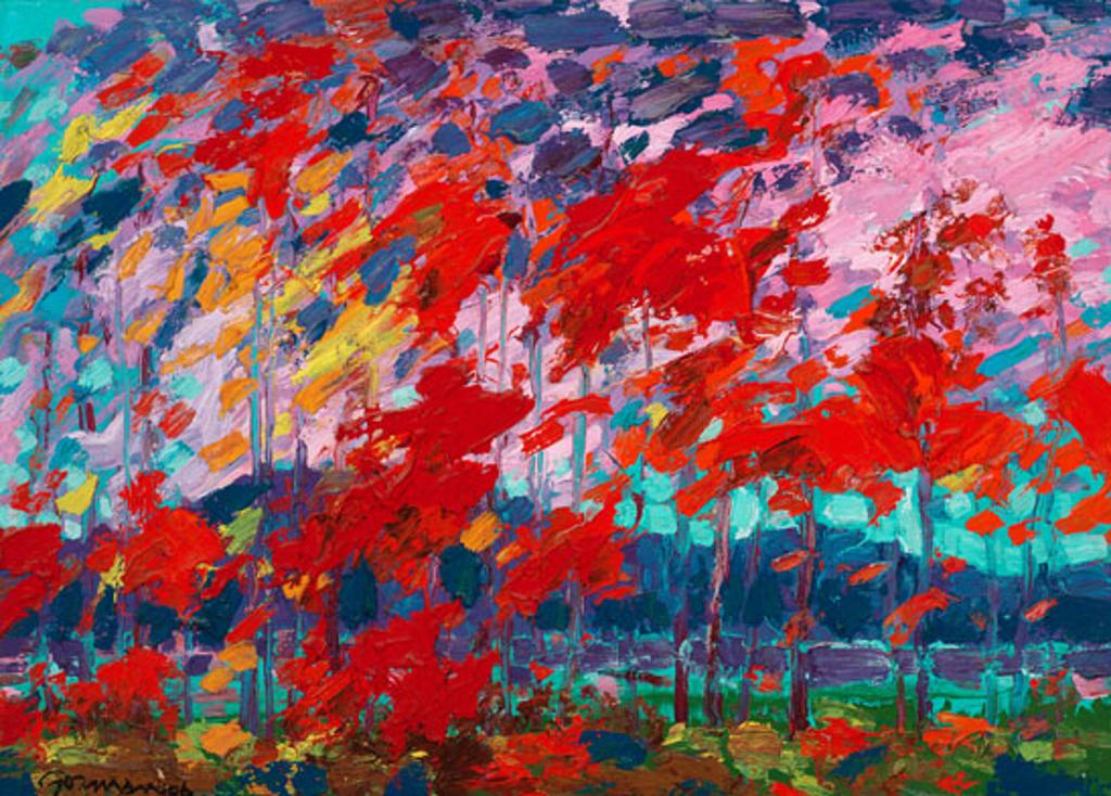 Richard Borthwick Gorman (1935-2010) - Landscape - Gatineau Series from the Lievre Valley Suite