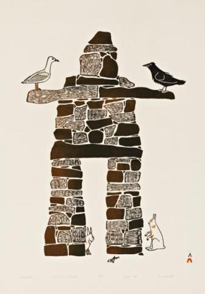 Kananginak Pootoogook (1935-2010) - Untitled