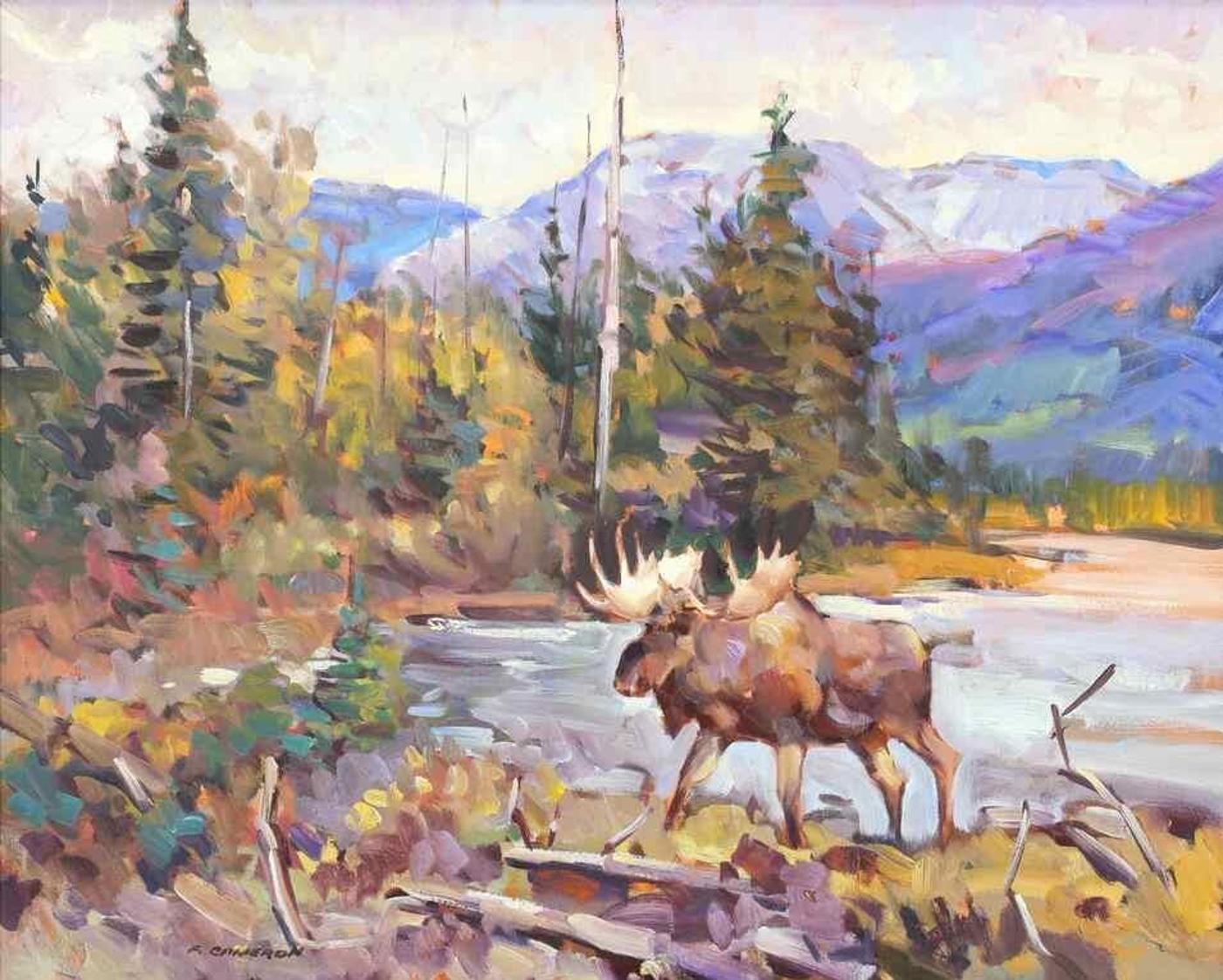 Fred Cameron (1937) - Valley Bottom (Moose)