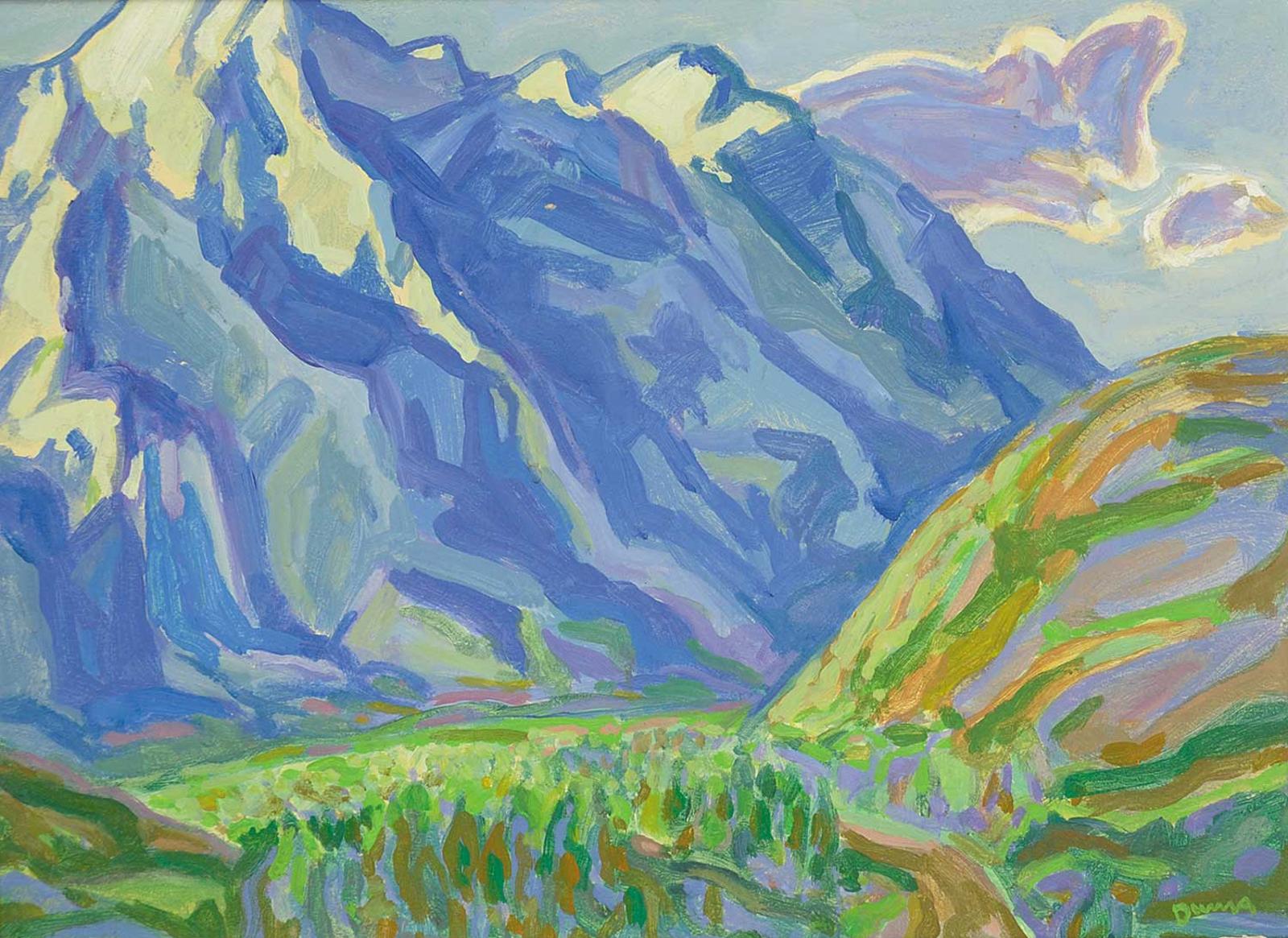 William (Bill) Duma (1936) - Kananaskis Morning