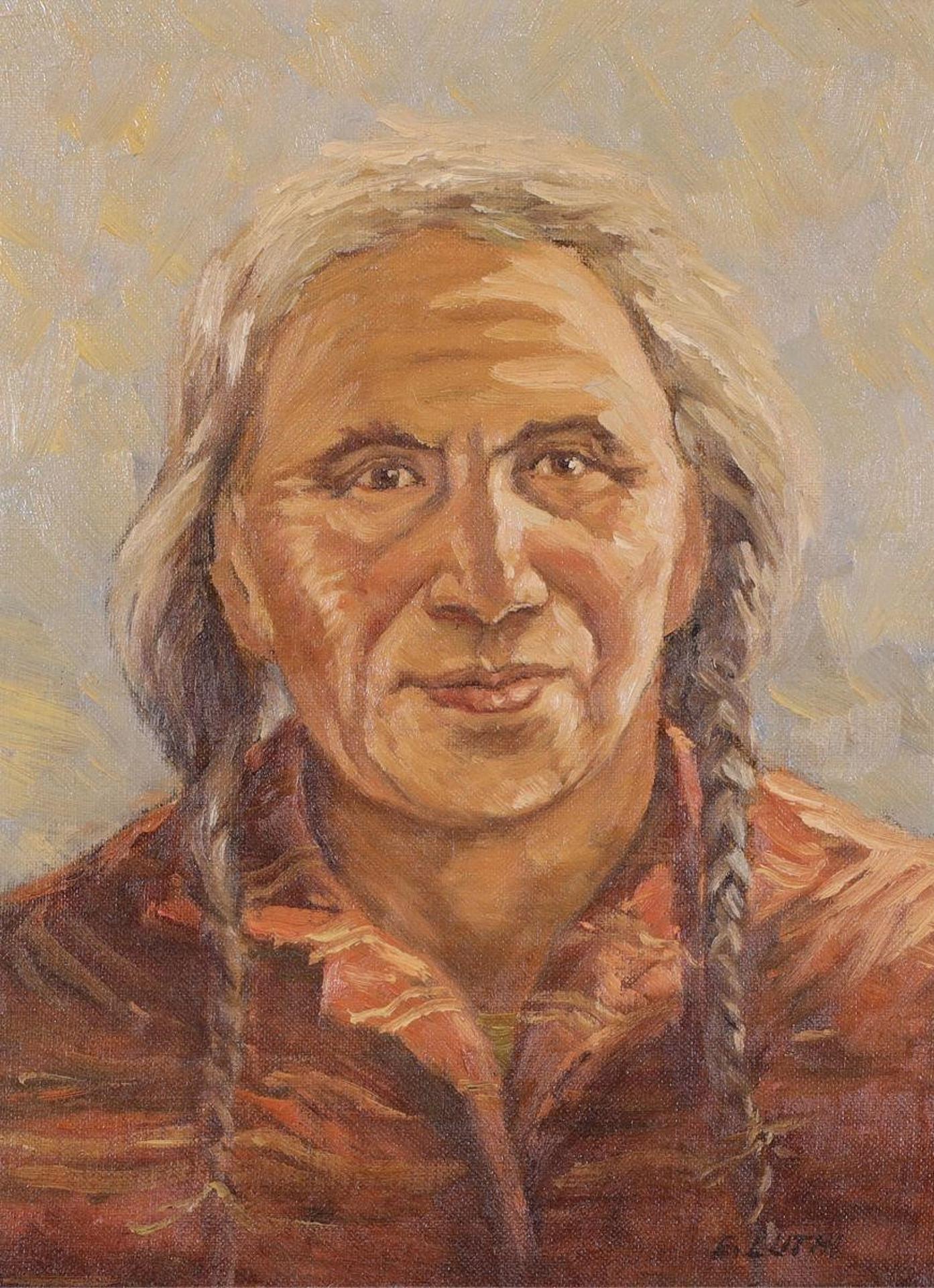 Ernest (Ernie) Luthi (1906-1983) - Frank Buffalo, Day Star Indian Reserve, Punnichy Sask