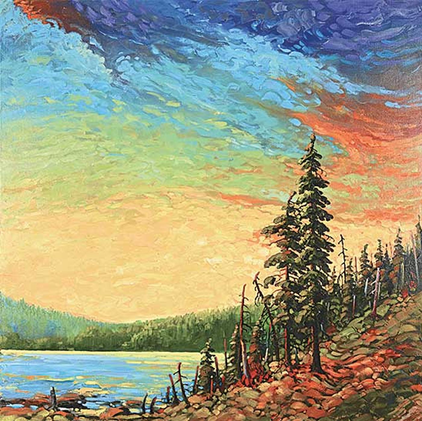 Rod Charlesworth (1955) - Evenings Edge [Waskesiu]