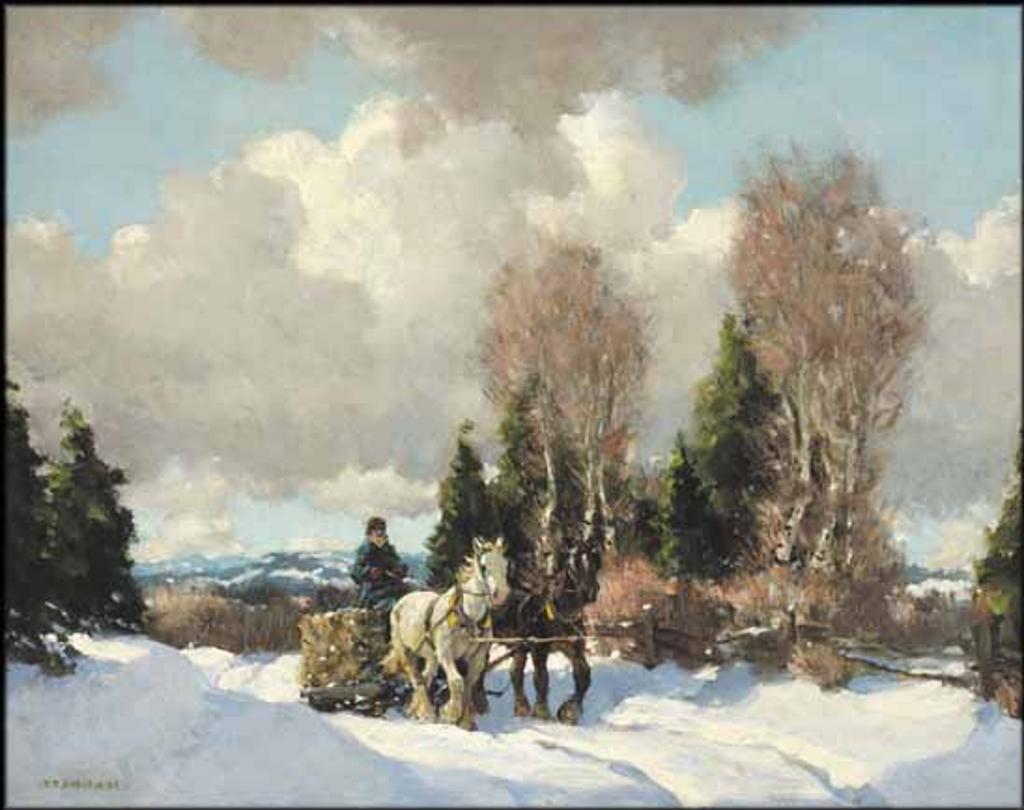 Frederick Simpson Coburn (1871-1960) - A Sunny Day in the Laurentians