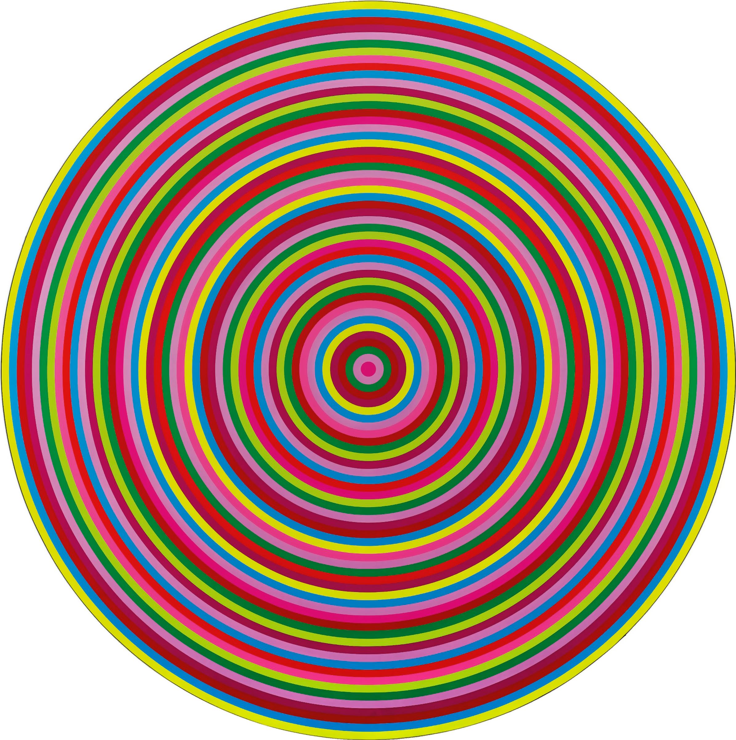 Claude Tousignant (1932) - Accélérateur chromatique 96, 1968