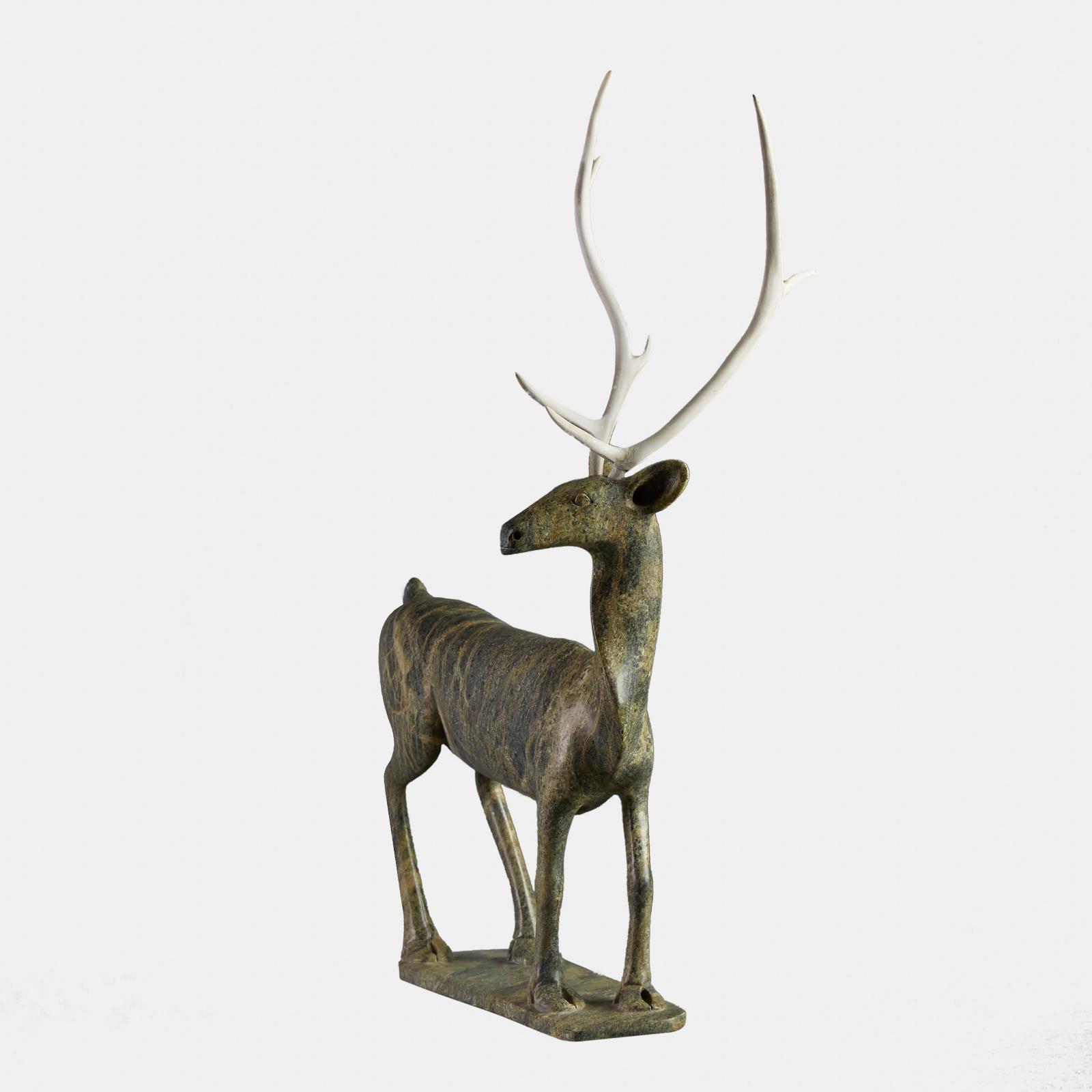 Osuitok Ipeelee (1923-2005) - Standing Caribou