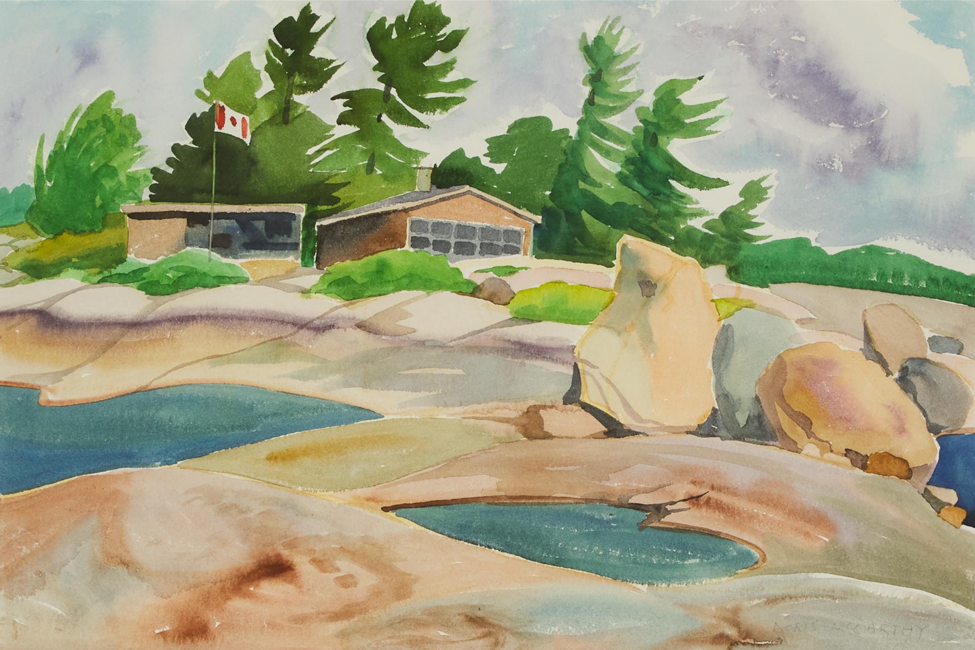 Doris Jean McCarthy (1910-2010) - Summer Landscape