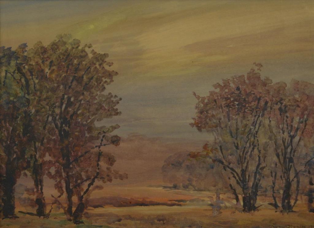 Owen B. Staples (1866-1949) - Autumn Landscape