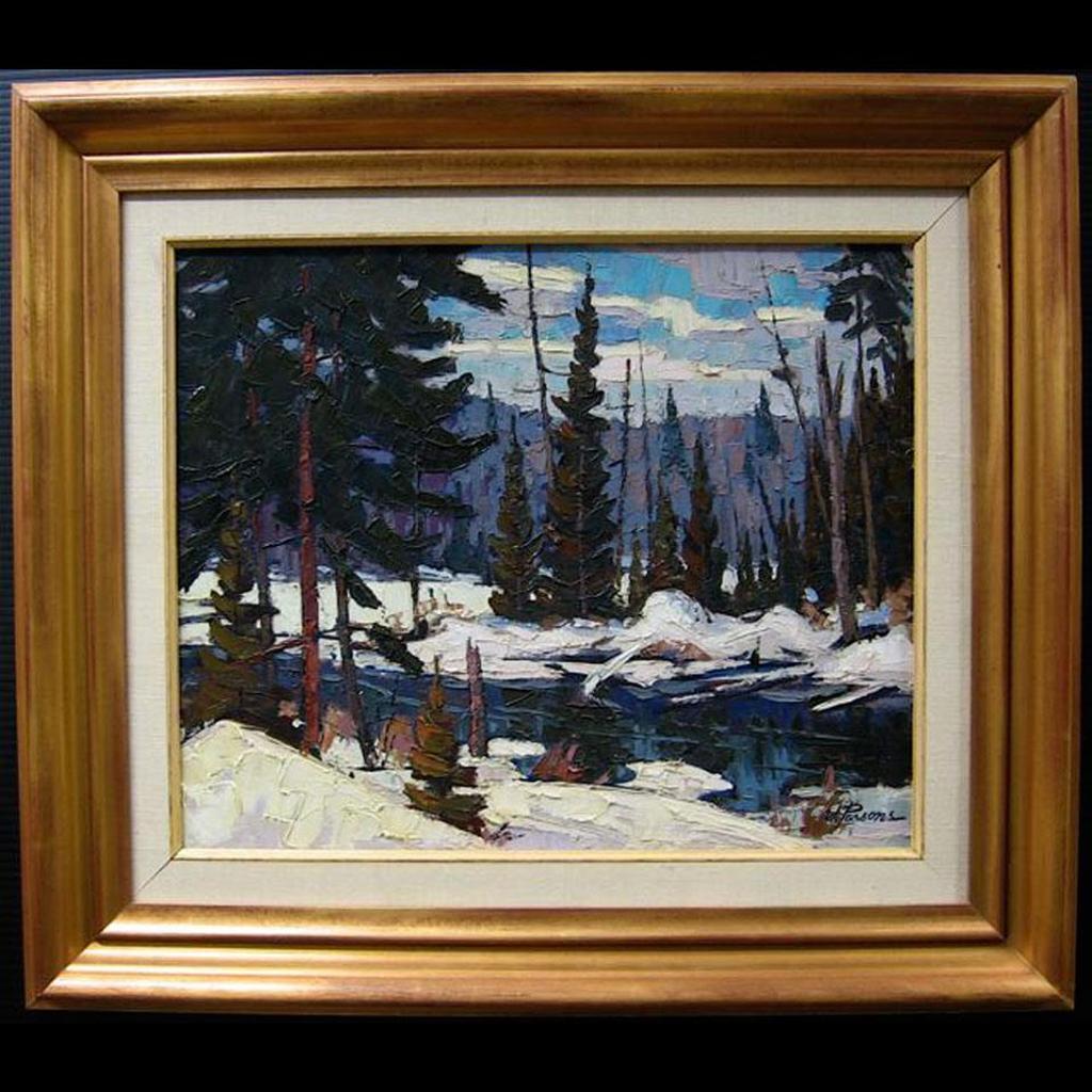 William (Bill) Parsons (1909-1982) - Little Madawaska River (Algonquin Park - March)