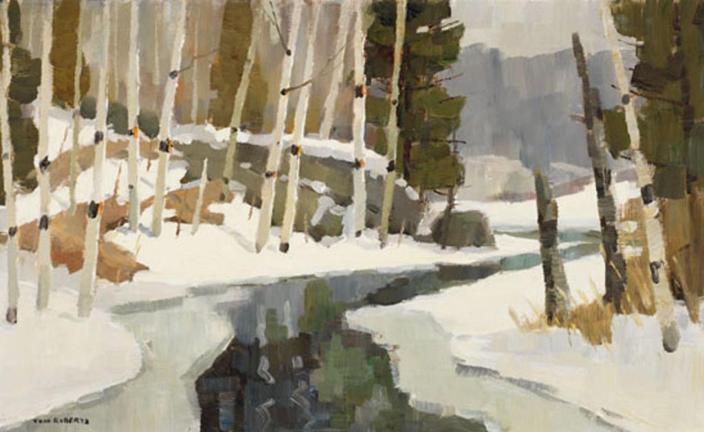 Thomas Keith (Tom) Roberts (1909-1998) - Speyside Stream in March