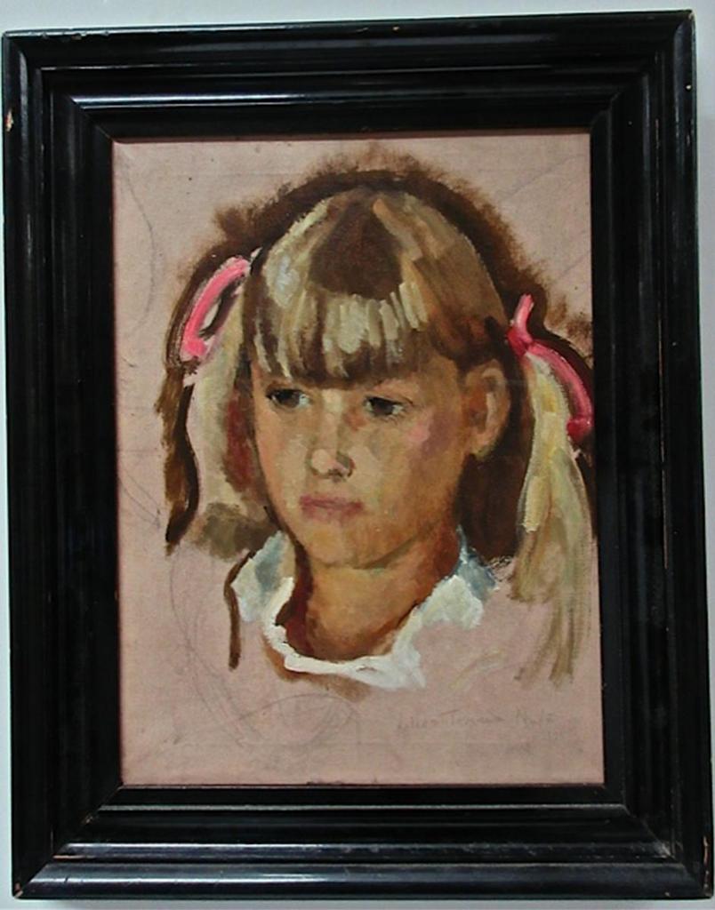 Lilias Torrance Newton (1896-1980) - Portrait Of A Girl